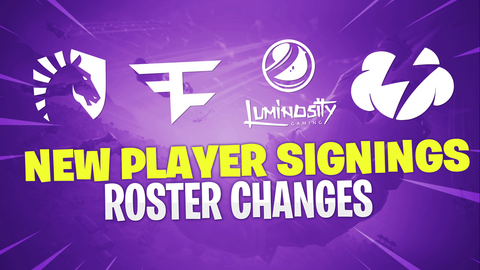 Fortnite Esports Roster Changes And Player Signings April 24th - fortnite esports roster changes and player signings april 24th 2019