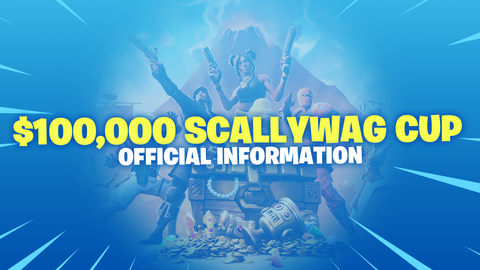 100 000 fortnite scallywag cup prize pools information fortnitemaster com - rewards for fortnite tournaments