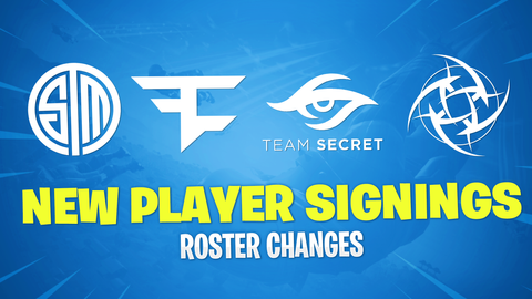 Fortnite Esports Roster Changes And Player Signings December 17th - fortnite esports roster changes and player signings december 17th 2018