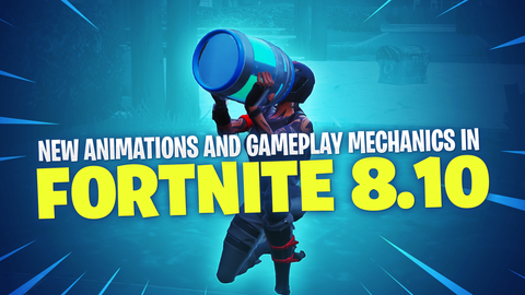 fortnite v8 10 new consumable animations and new gameplay mechanics fortnitemaster com - fond fortnite pour miniature tilted