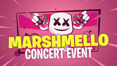 fortnite x marshmello in game concert event and challenges fortnitemaster com - fortnite showtime poster loot lake